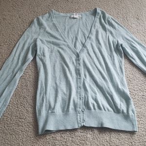 Mint green cardigan